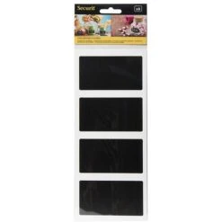 VERMES - SET DI 8 ETICHETTE ADESIVE RETTANGOLARI