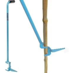 ABREK PIANTACANNE AZZURRO - PIANTA CANNE BAMBU SALVA SCHIENA PER PIANTARE PALI - ORTO GIARDINO