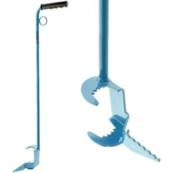 ABREK PIANTACANNE MAXI AZZURRO - PIANTA CANNE BAMBU SALVA SCHIENA PER PIANTARE PALI - ORTO GIARDINO