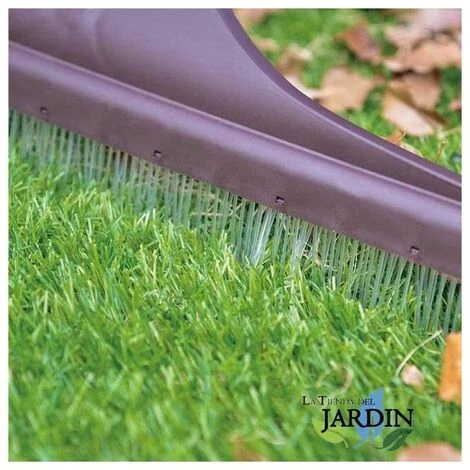 Spazzola Per Erba Artificiale, Manico Telescopico, Manico In Acciaio, Erba Artificiale, Rastrello, Plastica - immagine 2