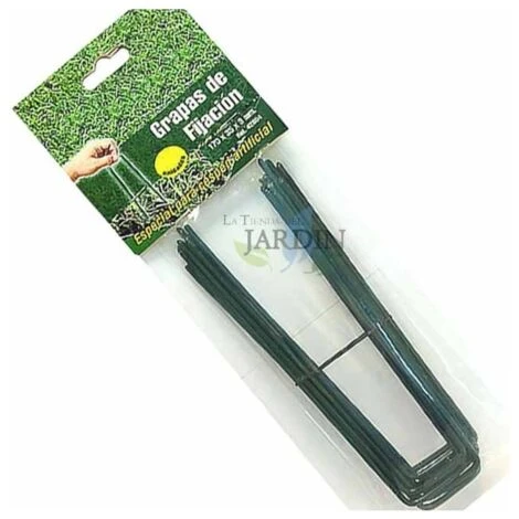 Erba Artificiale Di Graffette Verdi Della Riparazione - immagine 2