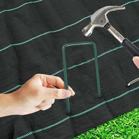 Erba Artificiale Di Graffette Verdi Della Riparazione - immagine 4