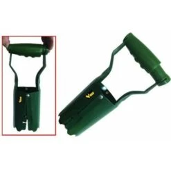 PIANTABULBI VIGOR C/SISTEMA A MOLLA ACCIAIO ATTREZZO DA GIARDINO MANUALE (15378)