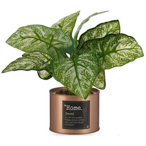 Pianta Decorativa Home Rame Lattina Metallo Plastica (26 X 26 X 26 Cm)