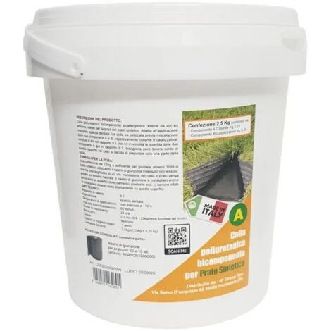 COLLA EXPRESS PER NASTRO DI GIUNZIONE BI COMPONENTE PER PRATO SINTETICO ACCESSORI PER FISSAGGIO