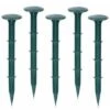 Per Giardino Per Panno Per Erbacce Protezione UV (100 Pezzi Verde)Picchetti Di Fissaggio Da Giardino In Plastica2